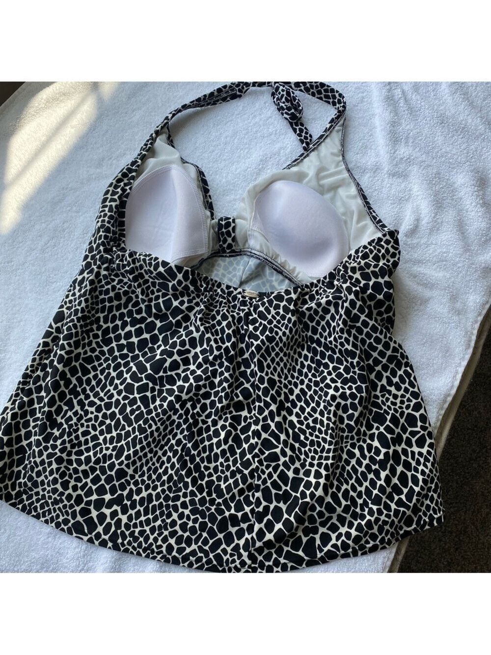 Sunsets Plus Size Swim Top 18W - Picture 5 of 5